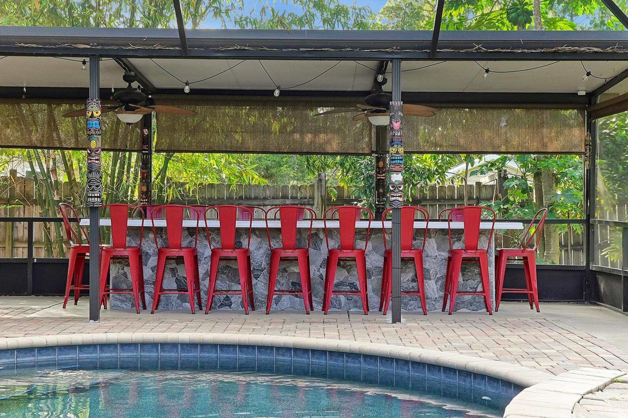 Poolside Cocoa Oasis W/ Tiki Bar! Vila Frontenac Exterior foto